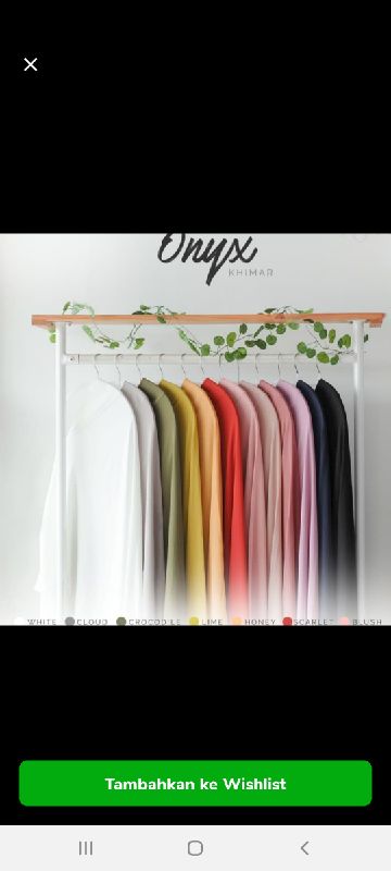 Onyx cloud new original Khimar