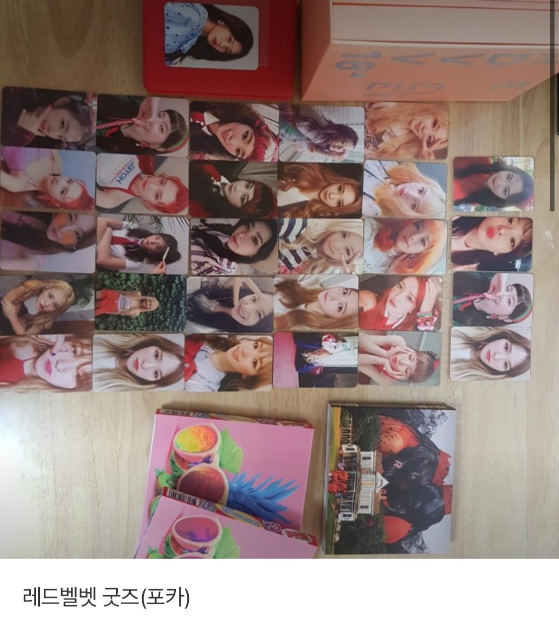 Red Velvet Photocards
