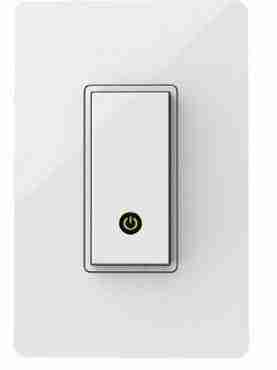 WeMo Light Switch, Wi-Fi Enabled, Compatible with Amazon Echo