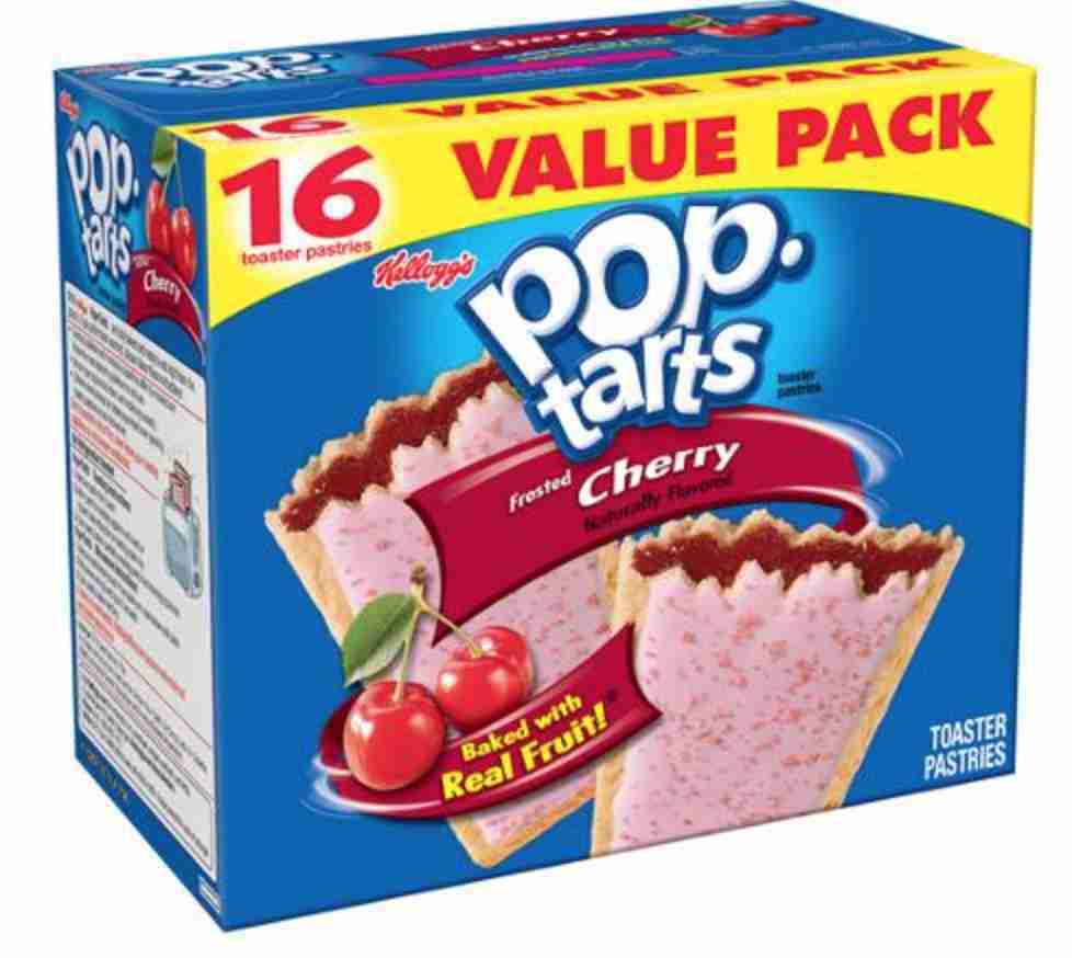 Kelloggs Pop-Tarts Frosted Cherry Toaster Pastries