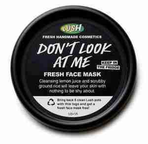 Lush dont look at me mask