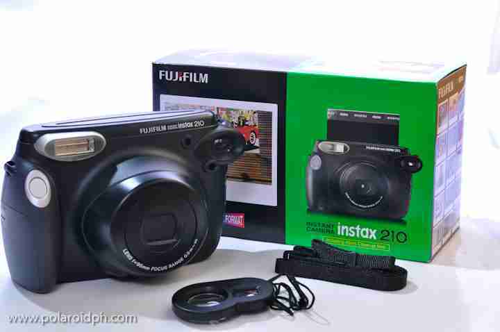 Fujifilm Instax 210 with 3 pack and case
