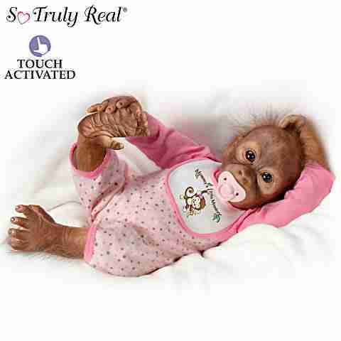 Leilas Loving Touch Monkey Doll
