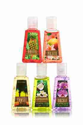 5-Pack PocketBac Sanitizers - Brazil