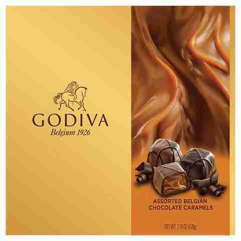Godiva Assorted Chocolates Caramel