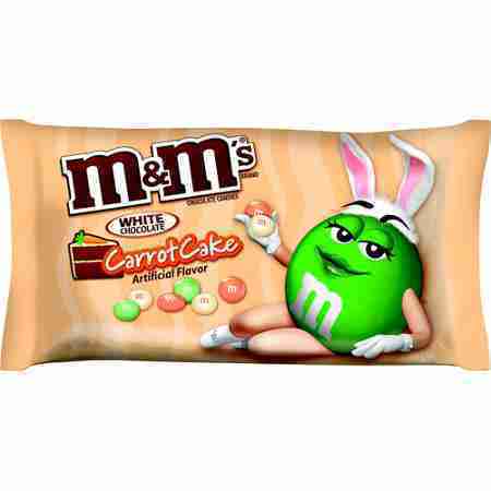 M&Ms White Chocolate Carrot Cake