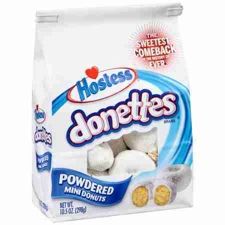 Hostess Donettes Powdered Mini Donuts 10.5 oz