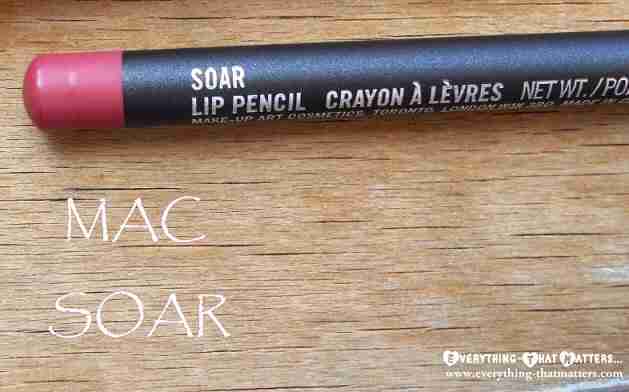 Mac lip liner soar