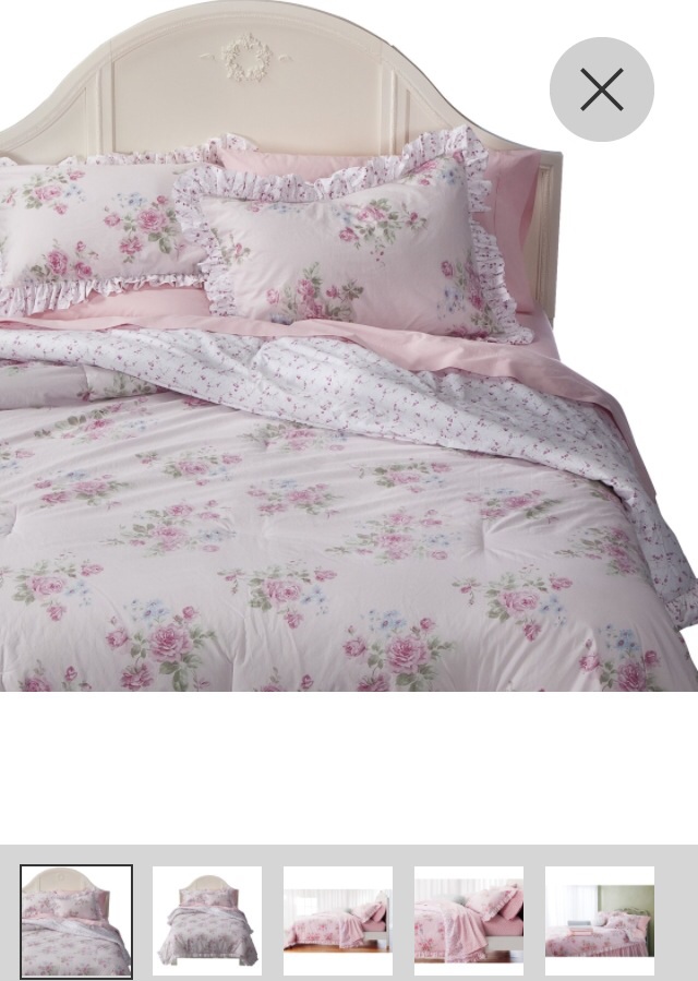 TARGET Simply Shabby Chic Misty Rose Comforter - Pink