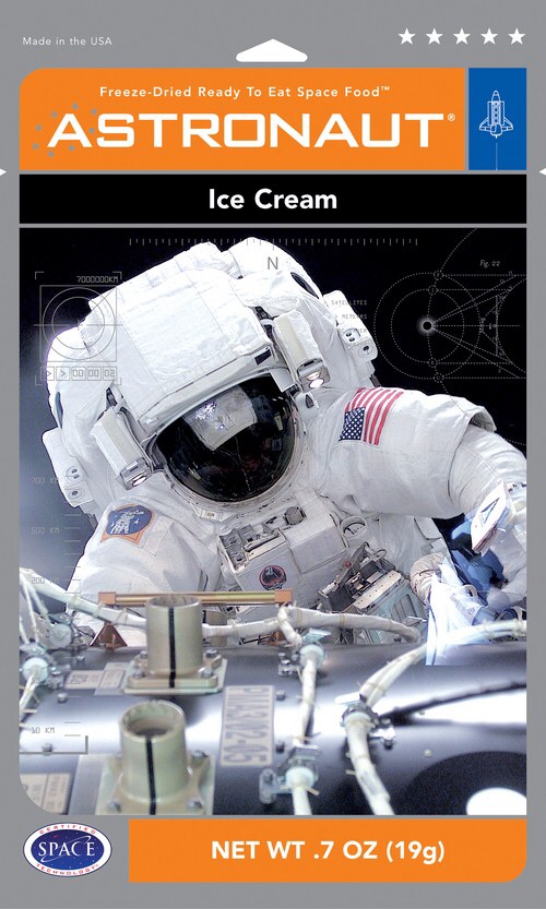 Astronaut Neapolitan Ice Cream