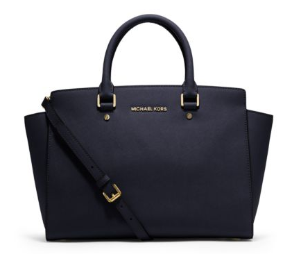 Michael Kors - Selma large saffiano leather satchel