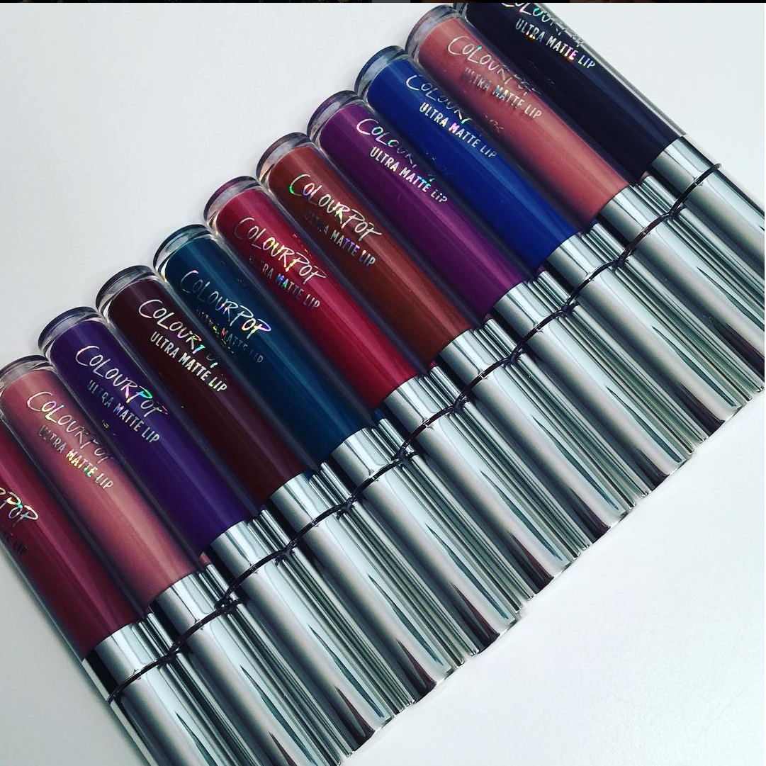 colourpop ultra matte lipsticks